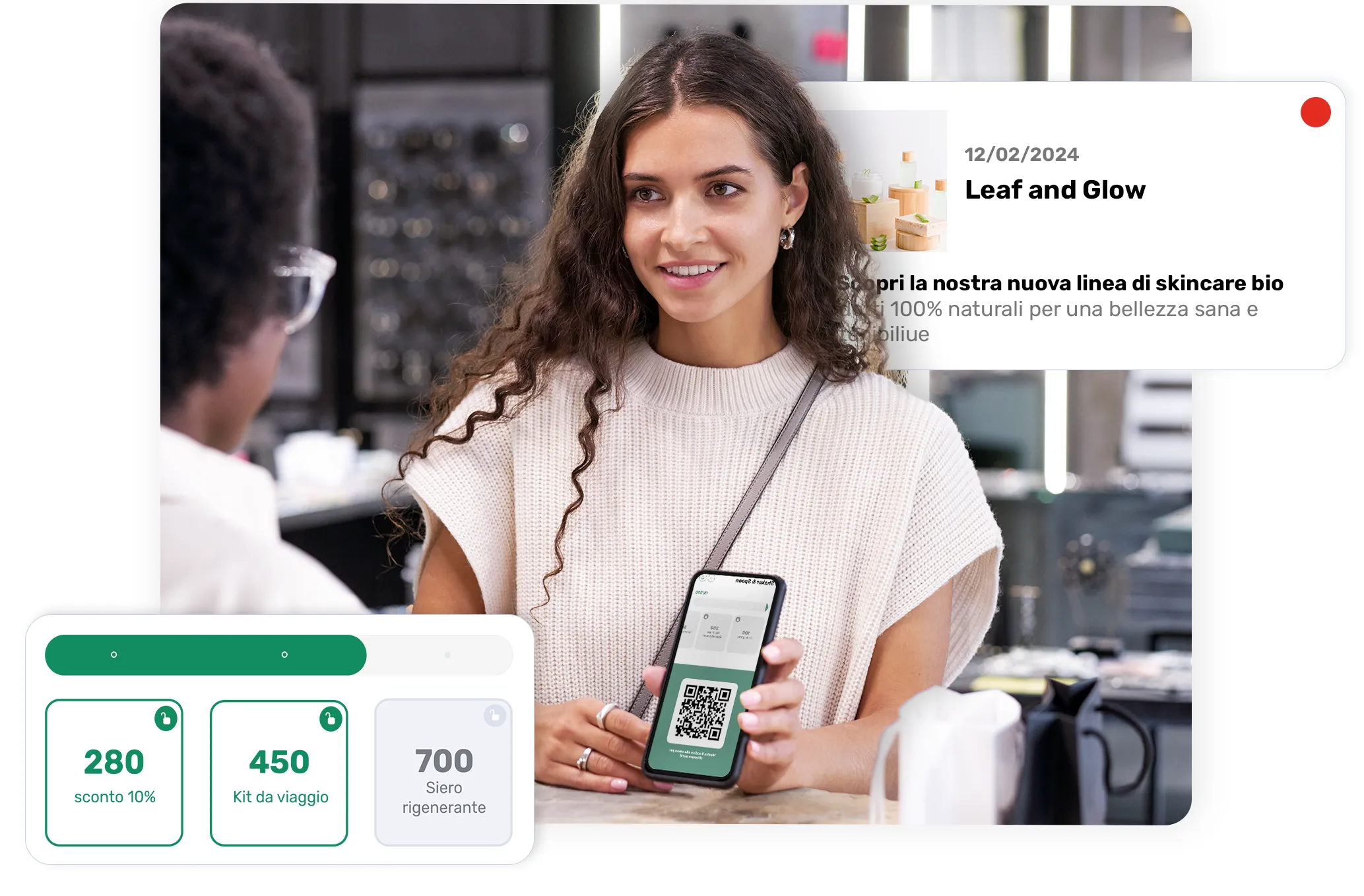 app fidelity: Crea raccolte punti e resta in contatto con i tuoi clienti, tutto in un'unica piattaforma